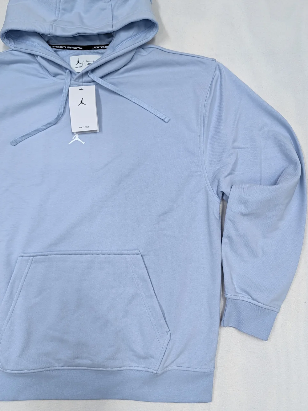 Jordan Sport Dri-FIT Moisture Wicking Pullover Hoodie Blue Men's Size L